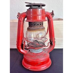 VTG Wingedwheel No.500 Lantern Made in Japan Red - small